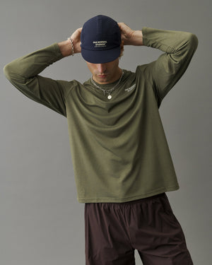 
                  
                    Cargar imagen en el visor de la galería, Balance Long Sleeve T Shirt Olive Grey
                  
                