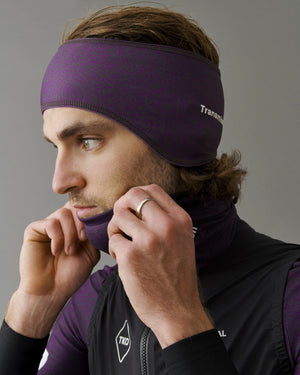 
                  
                    Cargar imagen en el visor de la galería, T.K.O. Thermal Headband Dark Purple Transmission
                  
                