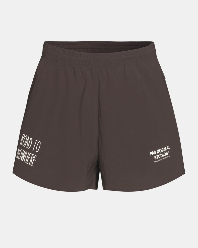 Women Balance Shorts Dark Red