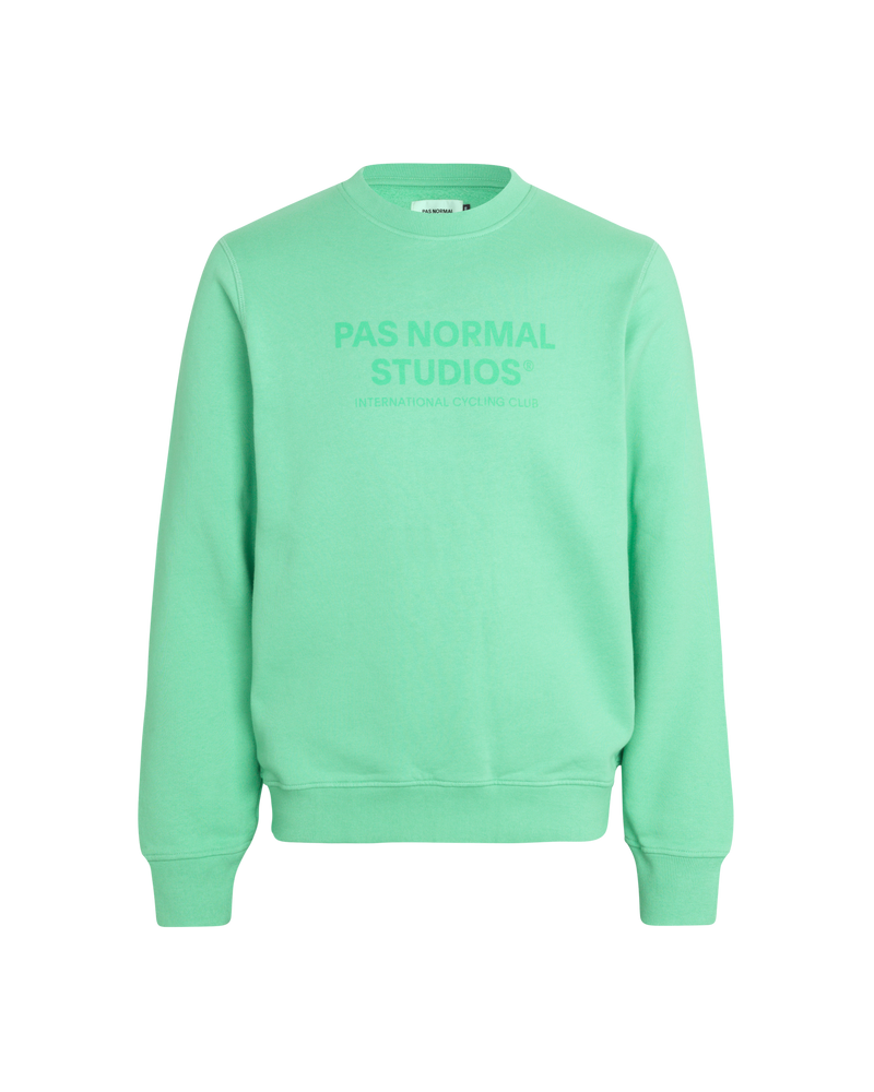 Off Race Logo Sweatshirt Light Emerald XL