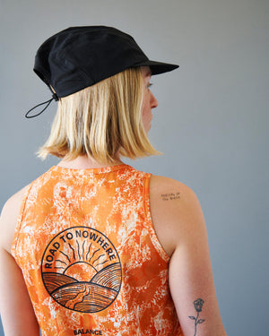 
                  
                    Cargar imagen en el visor de la galería, Women Balance Sleeveless Top Orange AOP
                  
                