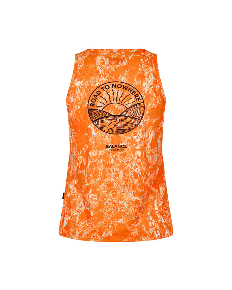 
                  
                    Cargar imagen en el visor de la galería, Women Balance Sleeveless Top Orange AOP
                  
                